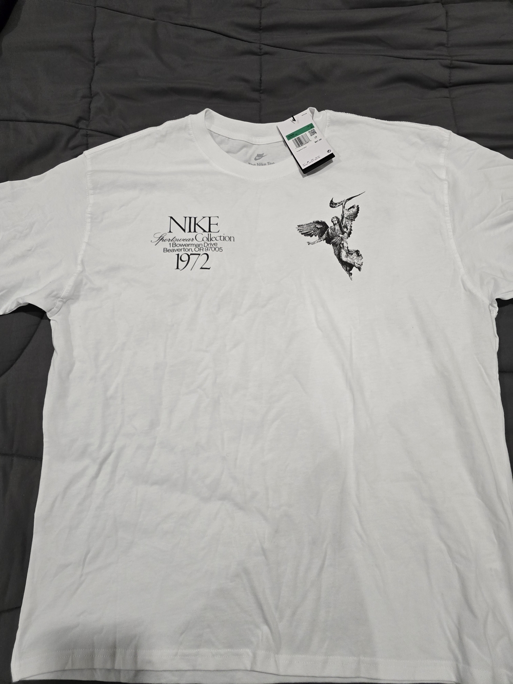 Nike Men's White Crew Tee - The Nike Tee